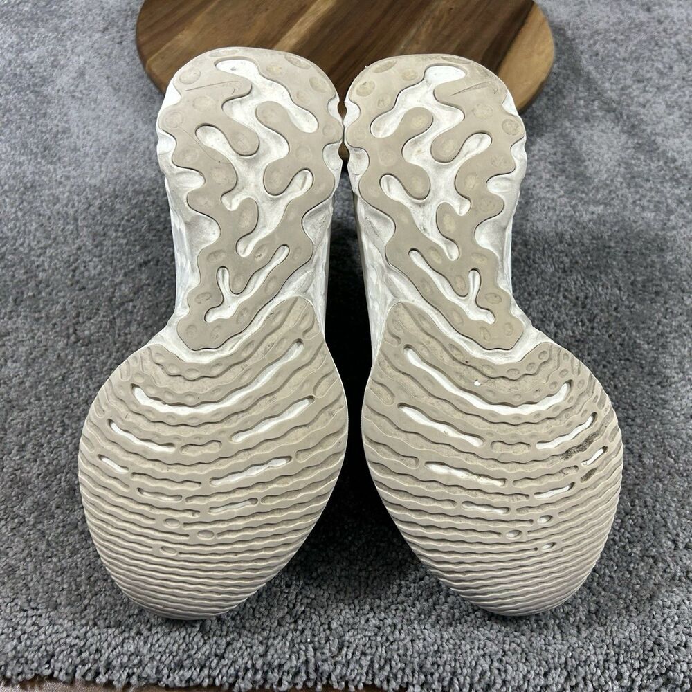 Nike React Infinity FlyKnit CD4372-103 Woman's Size 8 White Running Shoes Used - Picture 10 of 13
